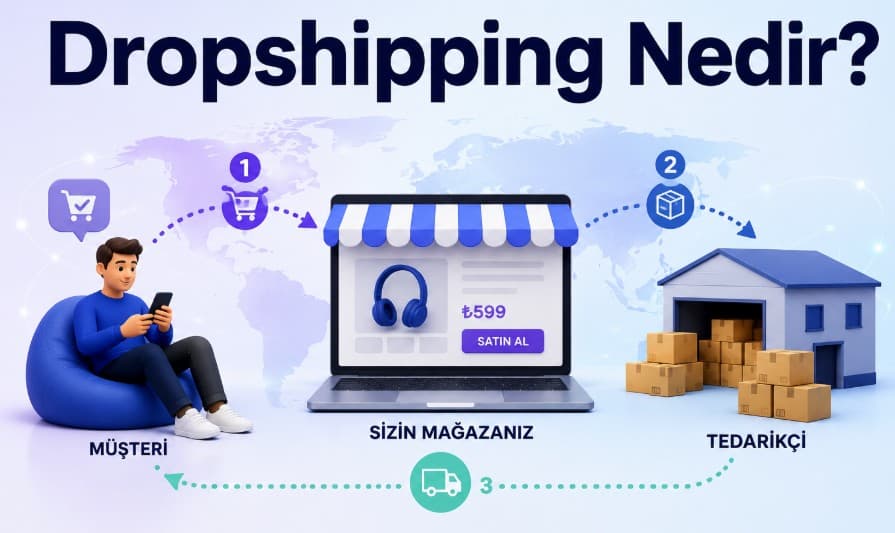 Dropshipping Nedir? Dropshipping Modeli Nasıl Çalışır?