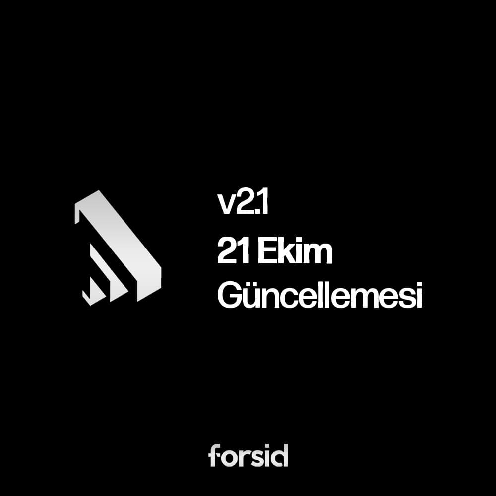 21 Ekim Güncellemesi